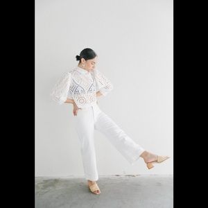 Levi’s Ribcage Wide Leg Crop Jeans